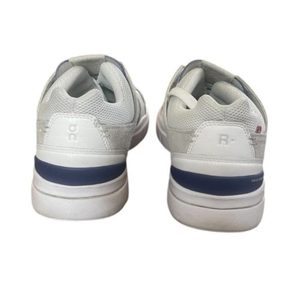 On The Roger Clubhouse White Blue Sand Sneakers Size 7 Tennis Pickleball - Picture 6 of 8